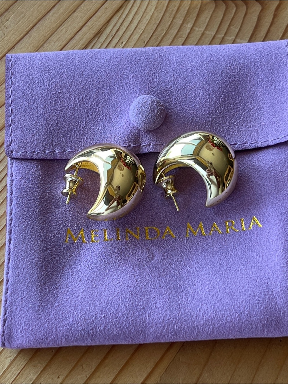 Melinda Maria “She’s So Smooth” Teardrop Earrings